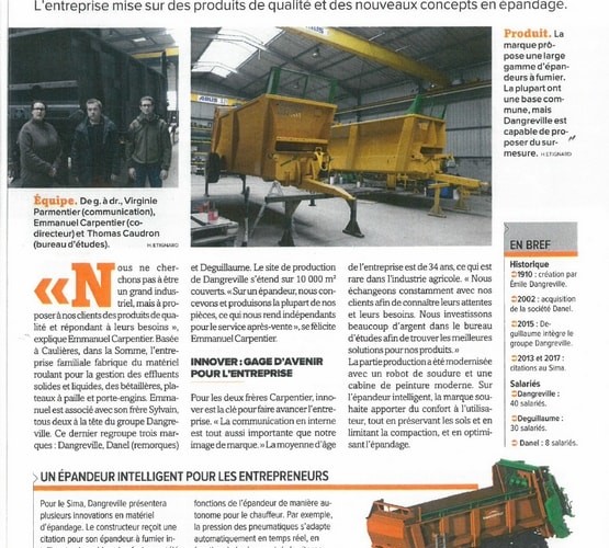 article la france agricole